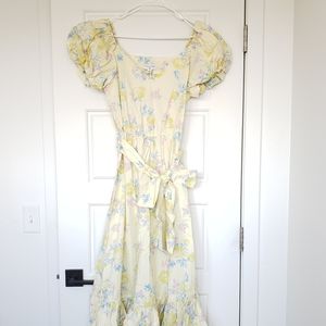 LoveShackFancy x Target Floral Inés Puff Sleeve Dress